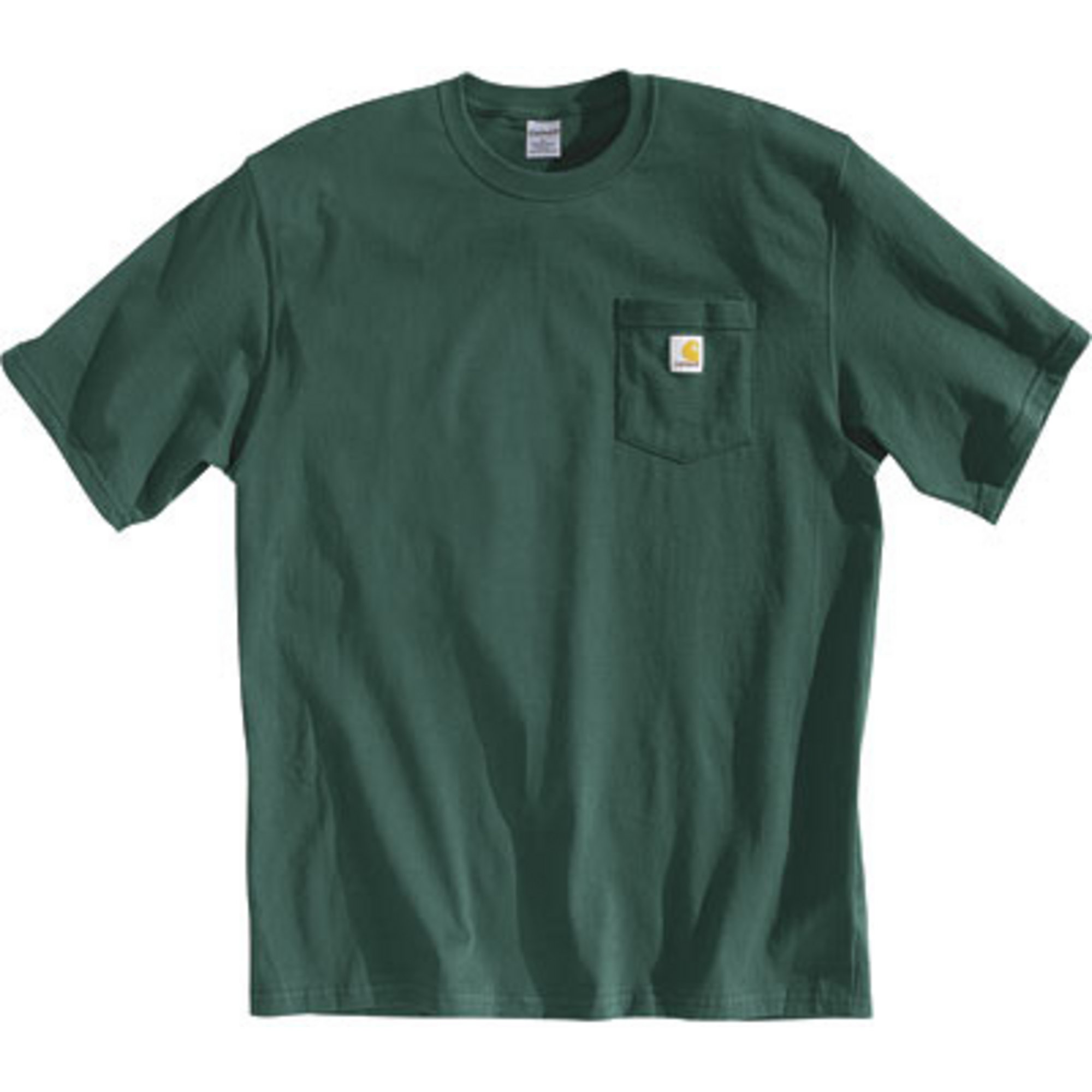 Carhartt Workwear Pocket T-Shirt — Hunter Green, X-Large